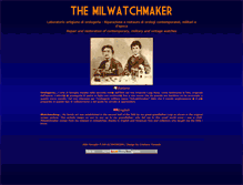 Tablet Screenshot of milwatchmaker.com